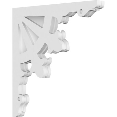 Ekena Millwork Riley Architectural Grade PVC Corbel, 1 7/8"W X 20"D X 20"H CORP01X20X20RL